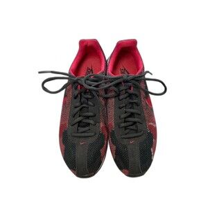 Nike Women's Little Runner Shoes Red/Gray/Black Size 8.5